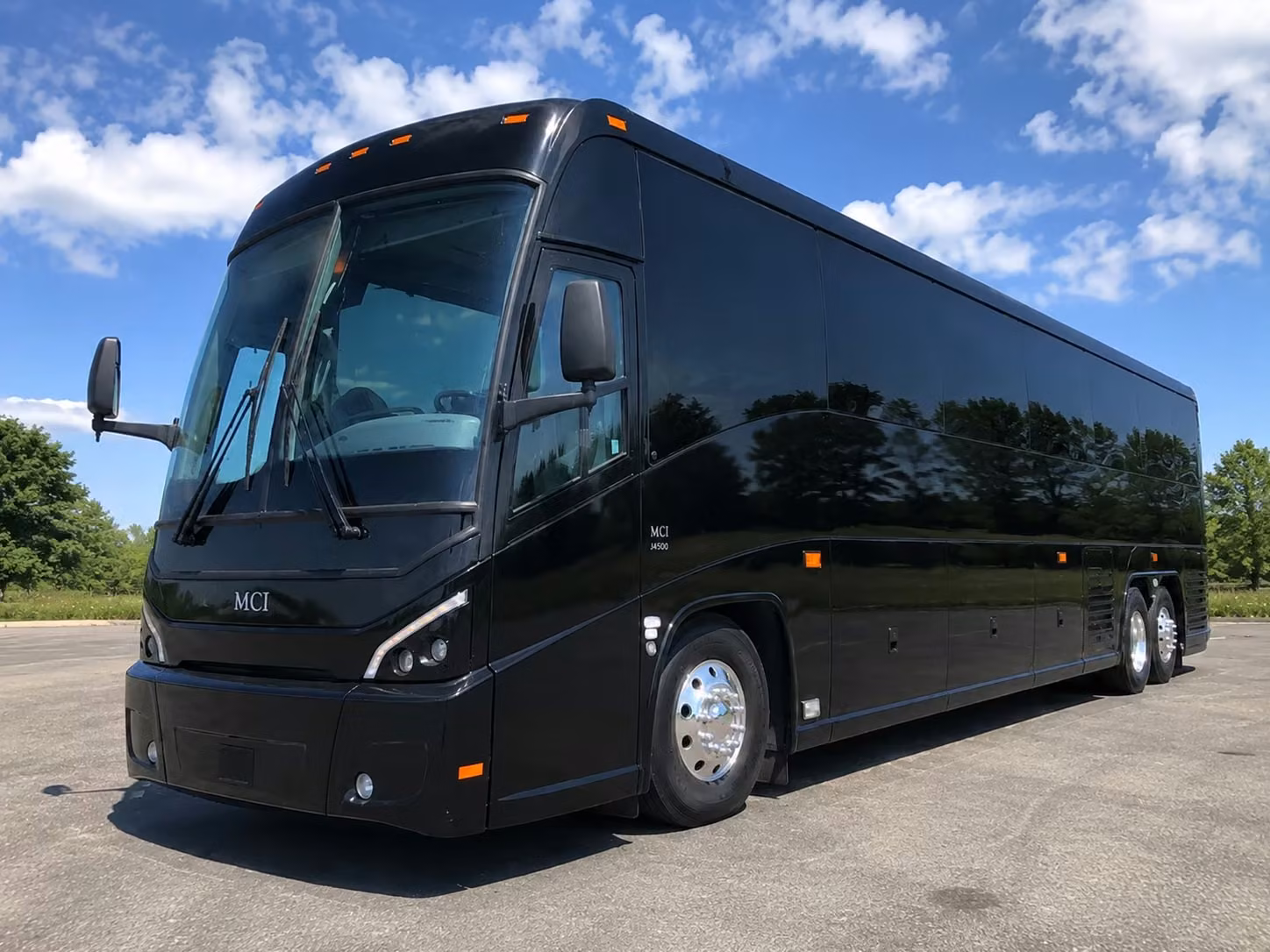 56 passenger charter bus