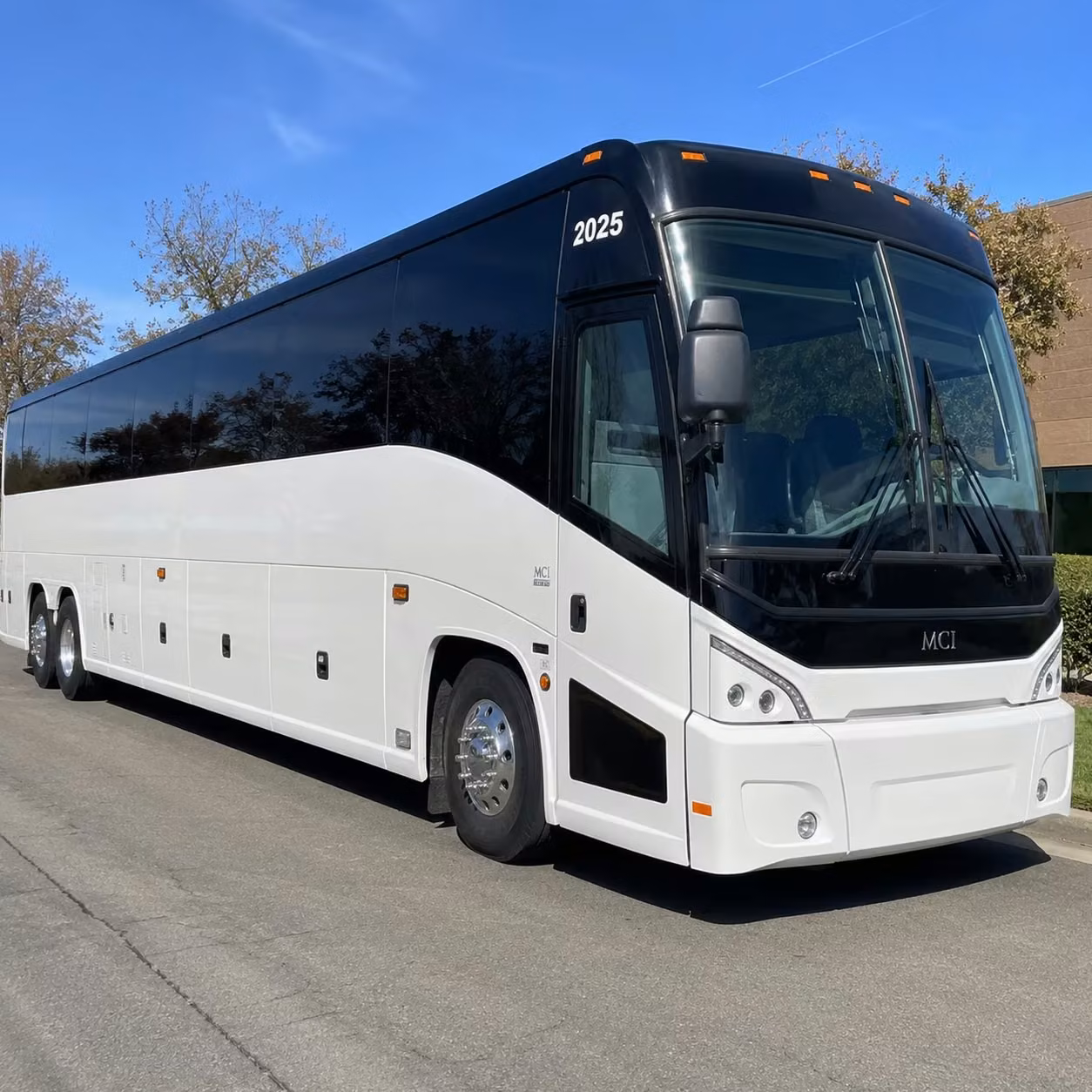 greeley charter bus rental exterior