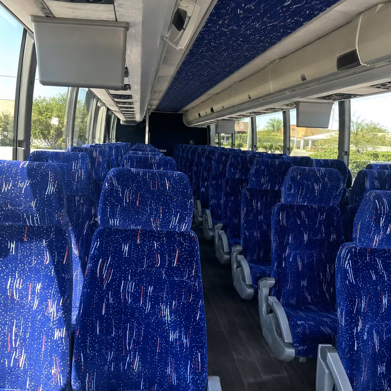 greeley charter bus rental inside