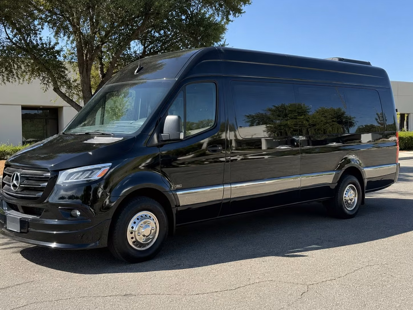 sprinter van with driver